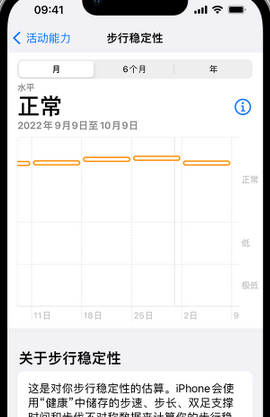 南山iPhone手机维修如何在iPhone开启'步行稳定性通知'