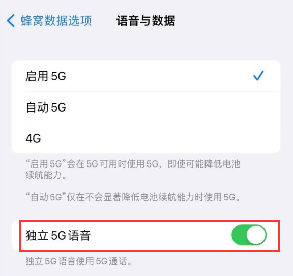 南山苹果14维修分享iPhone 14 Pro如何开启VoNR 